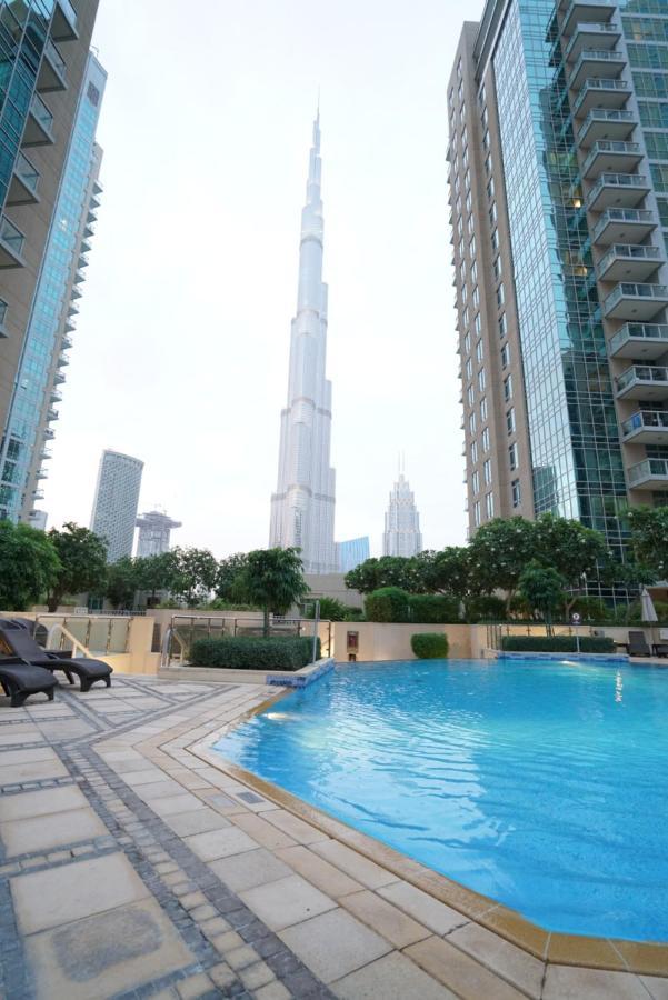 Elite Royal Apartment - Luxurious - Partial Burj Khalifa & Fountain View - Eminence Dubaj Kültér fotó